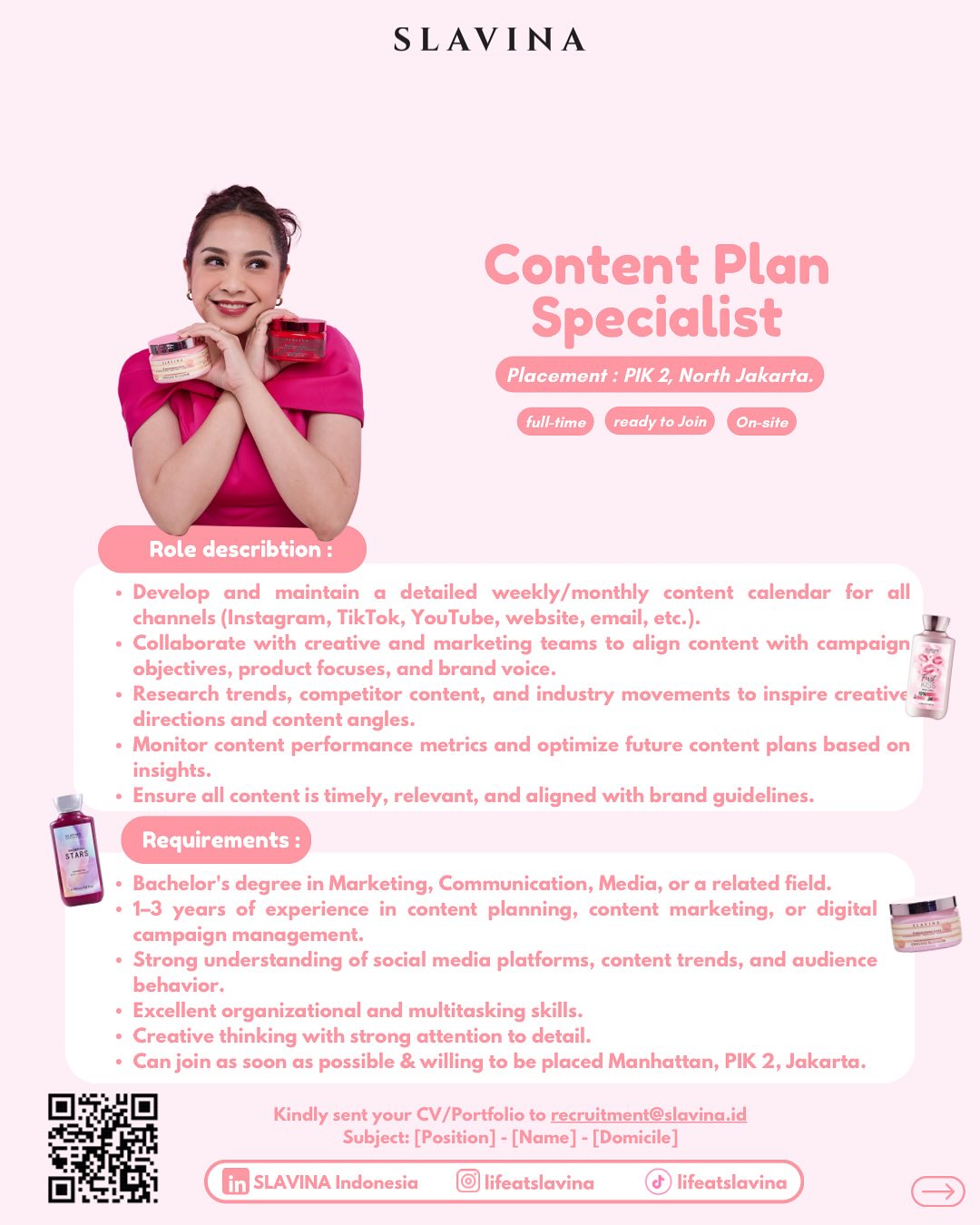 PT RANS Kosmetika Indonesia - Content Plan Specialist