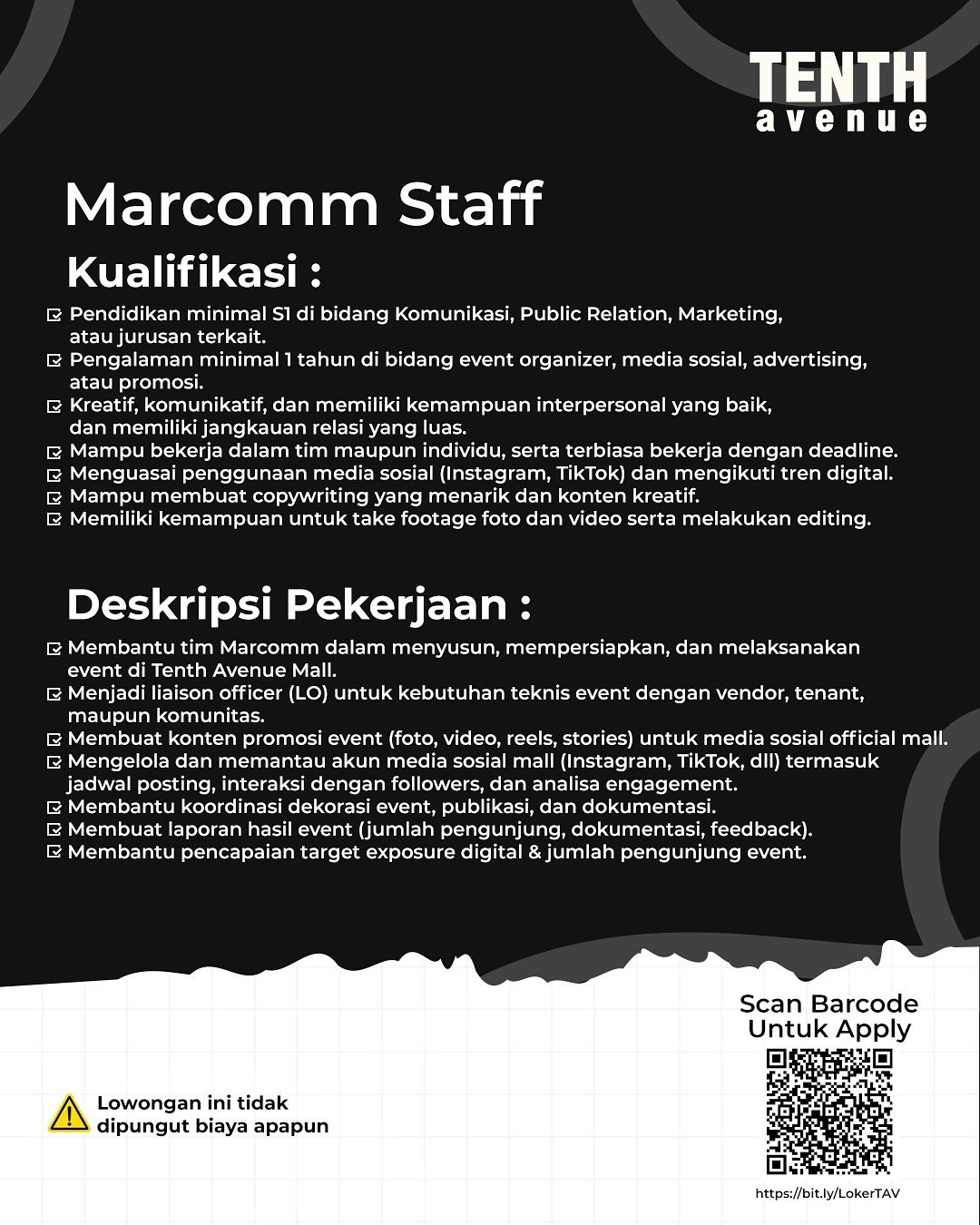 Marcomm Staff - Tenth Avenue